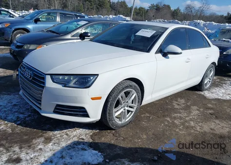 2017 Audi A4 2.0T Premium из США, поврежденный, VIN WAUANAF42HN016136